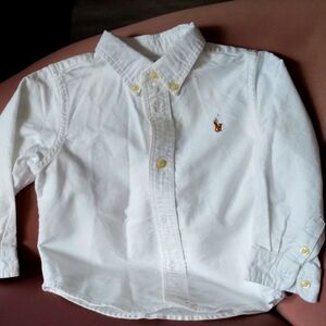 Ralph Lauren toddler white shirt